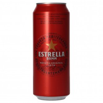 Estrella Damm o Turia 50 cl